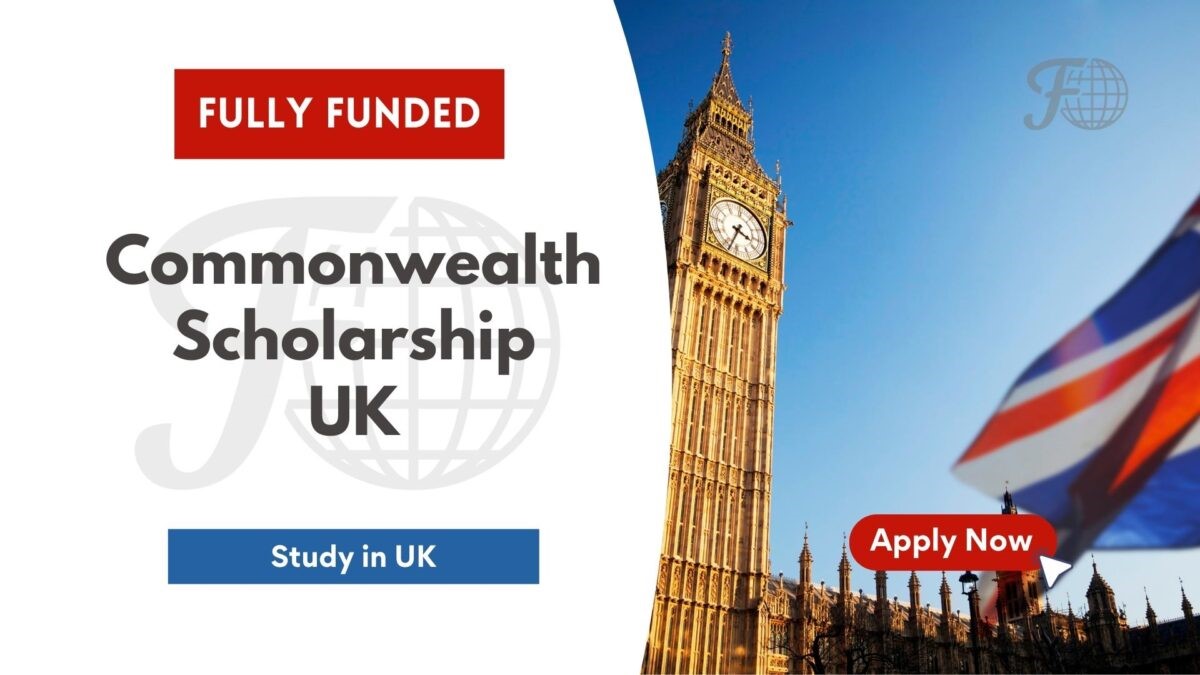 Fully Funded Commonwealth Scholarship in UK