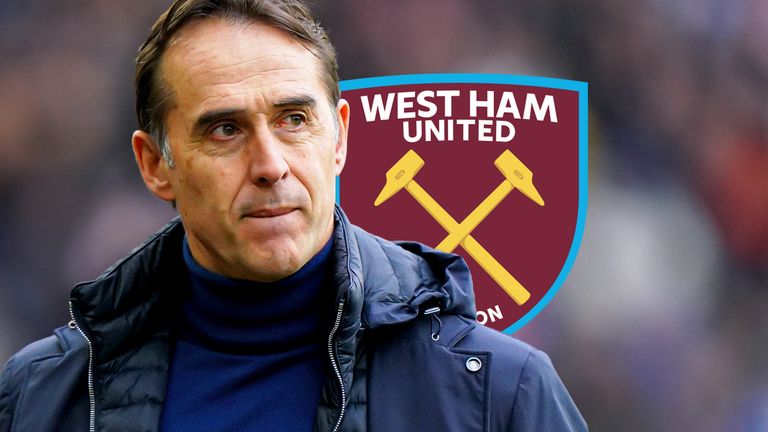 Julen Lopetegui confirmed as new West Ham boss as former Wolves manager replaces David Moyes